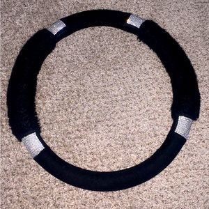 Fuzzy steering wheel cover